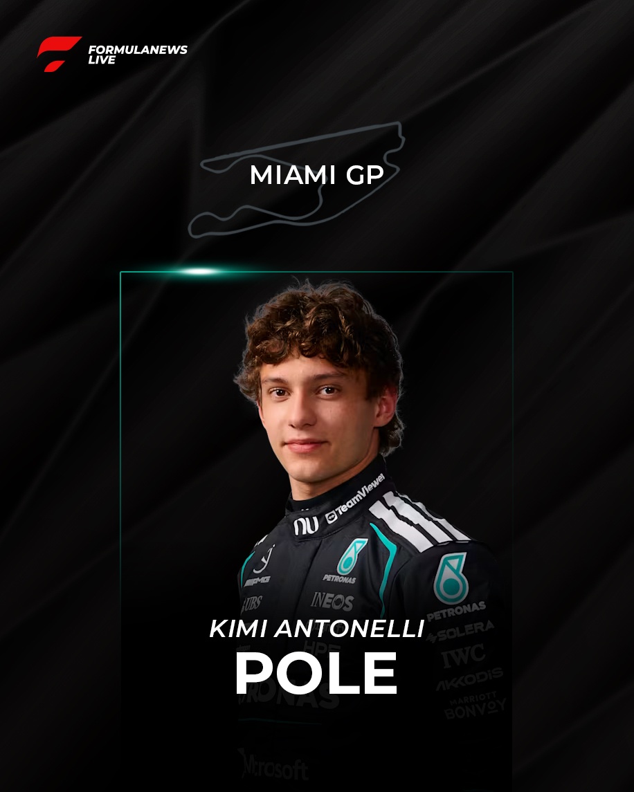 Kimi Antonelli Secures Pole Position at the Miami Grand Prix 4 cover 17979614063845424