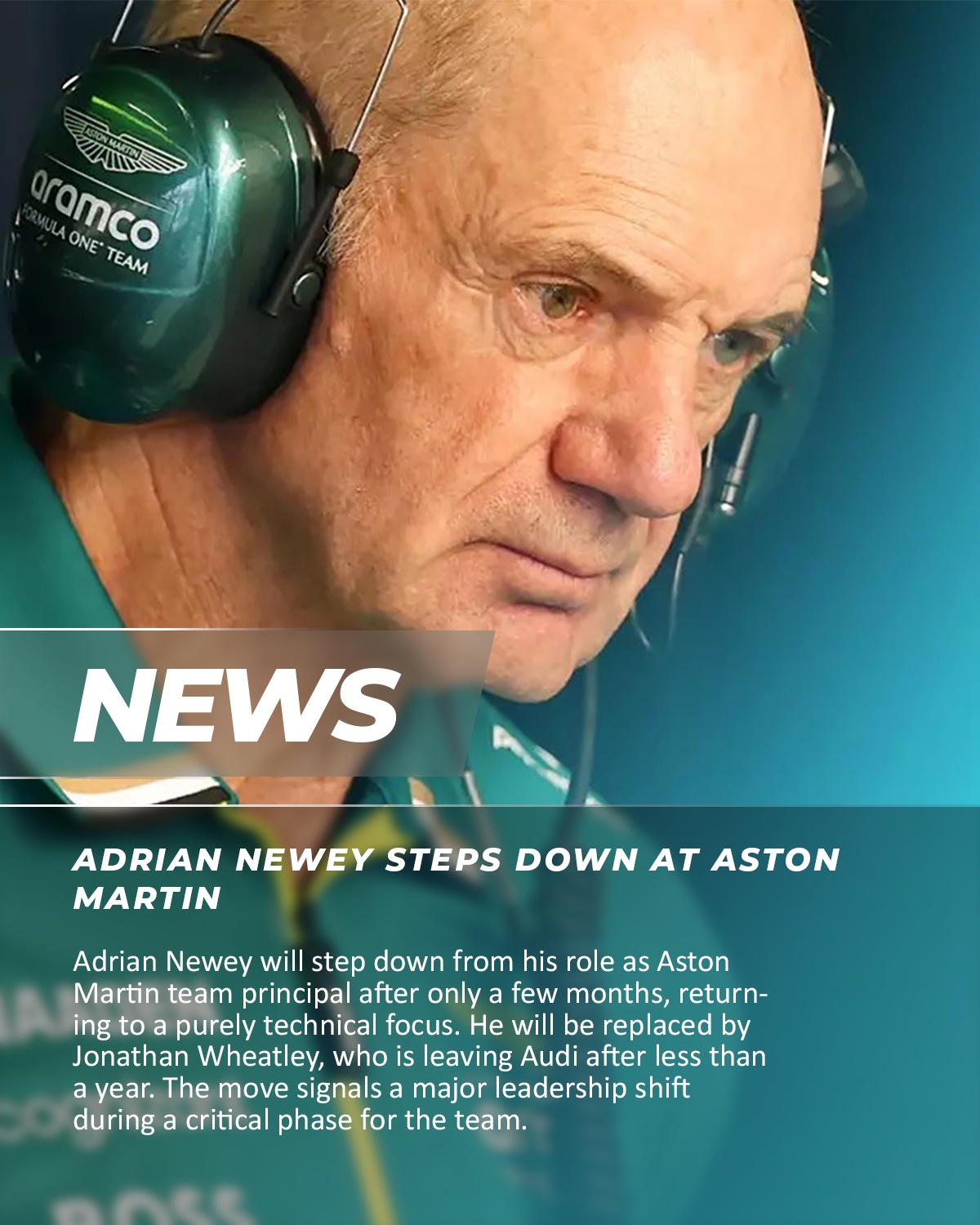 Adrian Newey Steps Down as Aston Martin Team Principal in Major F1 Shake-Up 26 cover 18120359956720242